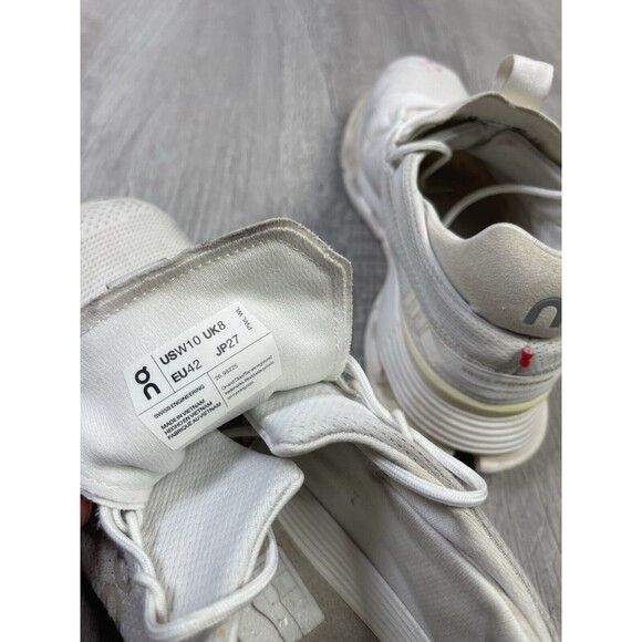 On Women's Cloudnova Running Shoes Sneakers Size W10 Training Distressed Gym S - Picture 7 of 10